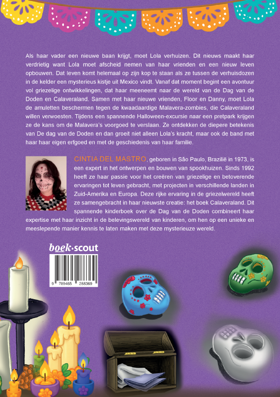 Calaveraland Book 1 - Back Cover